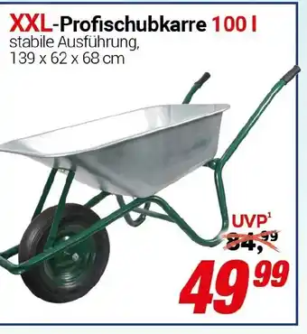 CENTERSHOP XXL-Profischubkarre 100 | Angebot