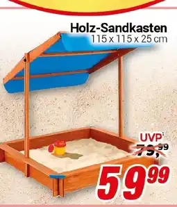 CENTERSHOP Holz-Sandkasten Angebot