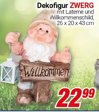 CENTERSHOP Dekofigur ZWERG Angebot