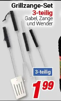 CENTERSHOP Grillzange-Set 3-teilig Angebot