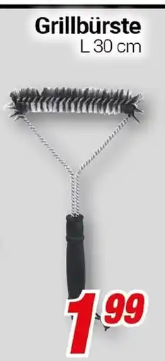 CENTERSHOP Grillbürste L 30 cm Angebot