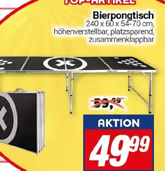 CENTERSHOP Bierpongtisch Angebot