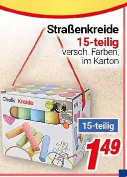 CENTERSHOP Straßenkreide 15-teilig Angebot