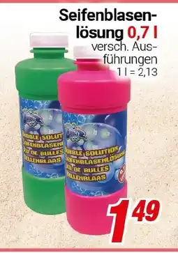 CENTERSHOP Seifenblasen- lösung 0,71 Angebot