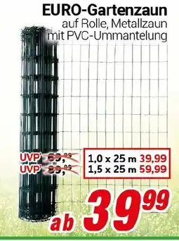 CENTERSHOP EURO-Gartenzaun Angebot