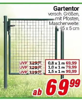 CENTERSHOP Gartentor Angebot