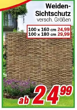 CENTERSHOP Weiden- Sichtschutz Angebot