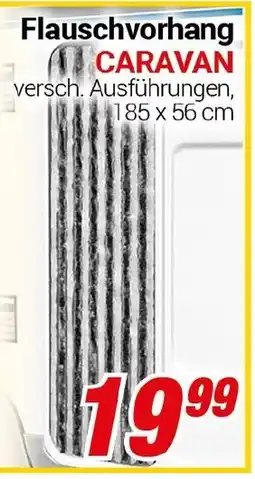 CENTERSHOP Flauschvorhang CARAVAN Angebot