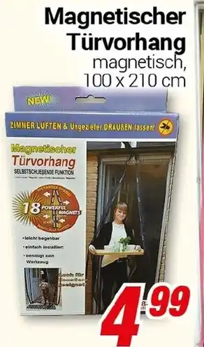 CENTERSHOP Magnetischer Türvorhang Angebot