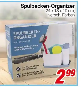 CENTERSHOP Spülbecken-Organizer Angebot