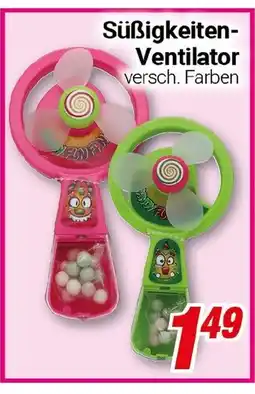 CENTERSHOP Süßigkeiten- Ventilator Angebot