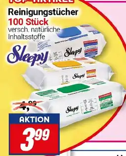 CENTERSHOP Reinigungstücher 100 Stück Angebot