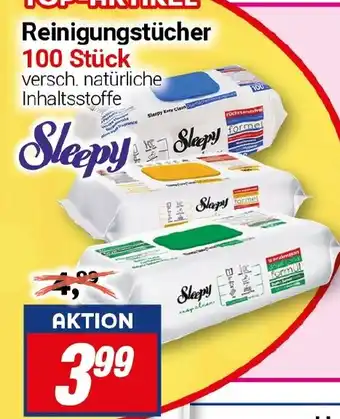 CENTERSHOP Reinigungstücher 100 Stück Angebot