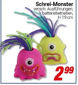 CENTERSHOP Schrei-Monster Angebot