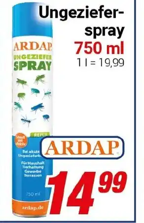 CENTERSHOP Ungeziefer- spray Angebot