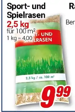 CENTERSHOP Sport- und Spielrasen Angebot