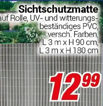 CENTERSHOP Sichtschutzmatte Angebot