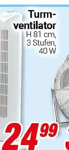 CENTERSHOP Turm- ventilator Angebot
