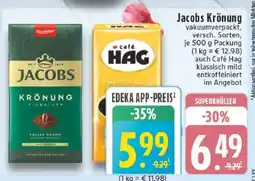 Edeka Jacobs Krönung Angebot
