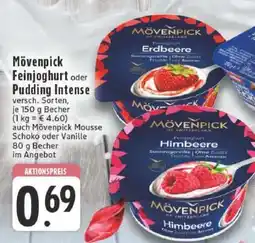 Edeka Mövenpick Feinjoghurt oder Pudding intense Angebot
