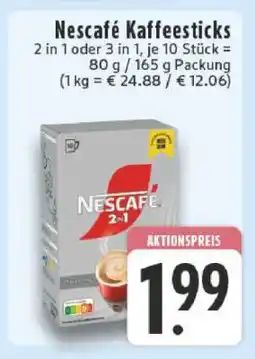 Edeka Nescafé Kaffeesticks Angebot