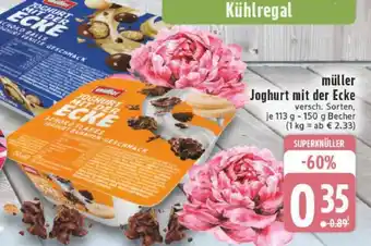 Edeka MÜLLER Joghurt mit der Ecke Angebot