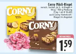 Edeka CORNY Müsliriegel Angebot