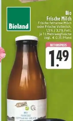 Edeka BIO Frische Milch Angebot