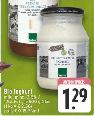 Edeka Bio Joghurt Angebot