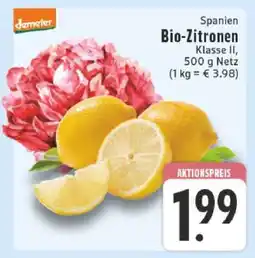 Edeka Bio-Zitronen Angebot