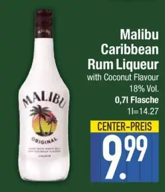 Edeka Malibu Caribbean Rum Liqueur Angebot