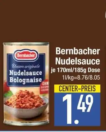 Edeka Bernbacher Nudelsauce Angebot