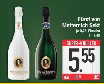 Edeka FÜRST VON METTERNICH Sekt Angebot