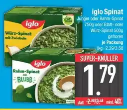 Edeka Iglo Spinat Angebot