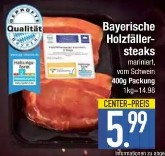 Edeka Bayerische Holzfällersteaks Angebot