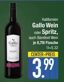 Edeka Gallo Wein oder Spritz Angebot