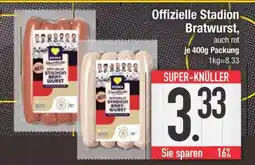 Edeka Offizielle Stadion Bratwurst Angebot