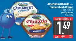 Edeka Alpenhain Obazda oder Camembert Creme Angebot