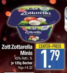 Edeka ZOTT Zottarella Minis Angebot