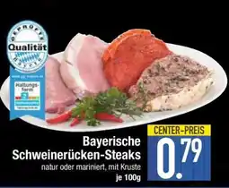 Edeka Bayerische Schweinerücken-Steaks Angebot