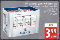 Edeka Fürst Bismarck Quelle Mineralwasser Angebot