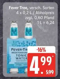 Edeka Fever Tree versch . Sorten Angebot