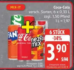 Edeka Coca-Cola Mix-It Angebot