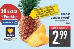 Edeka Ananas 'super sweet' Angebot