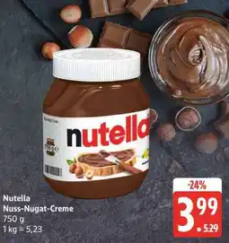Edeka nutella Angebot