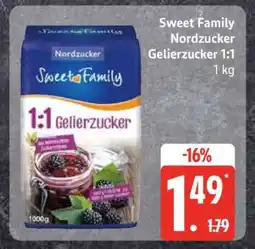 Edeka Sweet Family Nordzucker Gelierzucker 1:1 Angebot