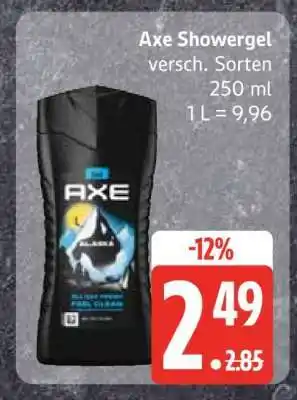 Edeka Axe Showergel Angebot