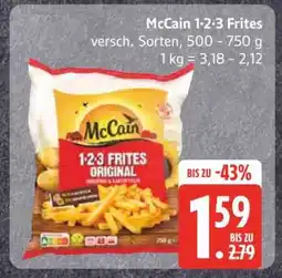 Edeka MCCAIN 1­2­3­Frites Angebot