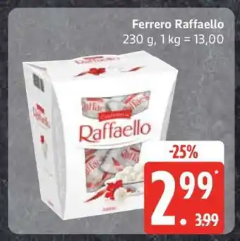 Edeka FERRERO Raffaello Angebot