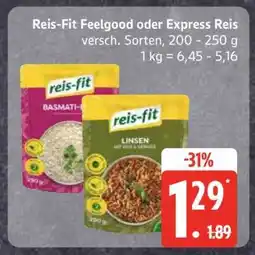 Edeka Reis-Fit Feelgood oder Express Reis Angebot